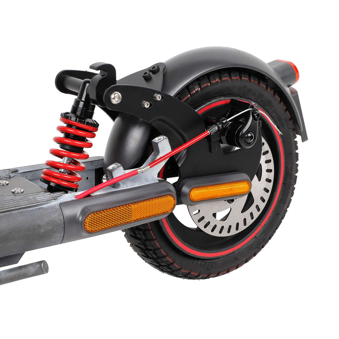 Sospensione posteriore nero-rosso per monopattino elettrico Xiaomi 4 Pro Sospensione posteriore per monopattino Xiaomi 4 Pro Ammortizzatore posteriore