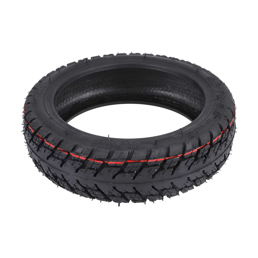 Ulip 60/70-6.5 Pneumatico Tubeless Fuoristrada con Valvola 10 pollici 60/70-6.5 Pneumatici Fuoristrada Tubeless per Scooter Elettrico con Ugello Gas per Scooter Elettrico Ninebot Max G30 Accessorio di Ricambio