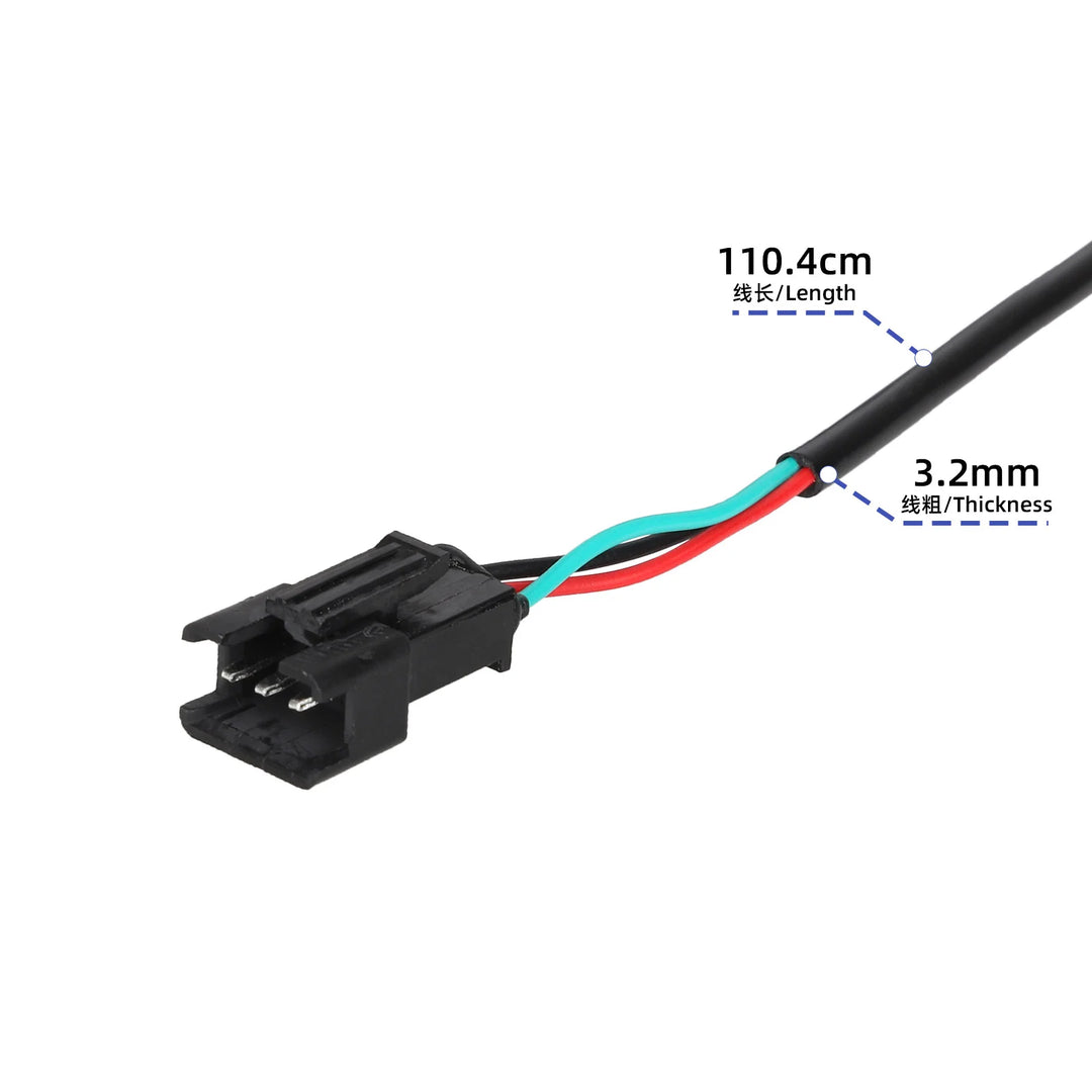 Left Bicycle Accessories Booster Sensor Booster Dual Hall Integrated Booster Wheel Throttle Tube Throttle Magnet Compatible Assembly Dual Hall Easy Install Electric Scooter Sensorbicycle Accessories Booster Sensor Booster Dual