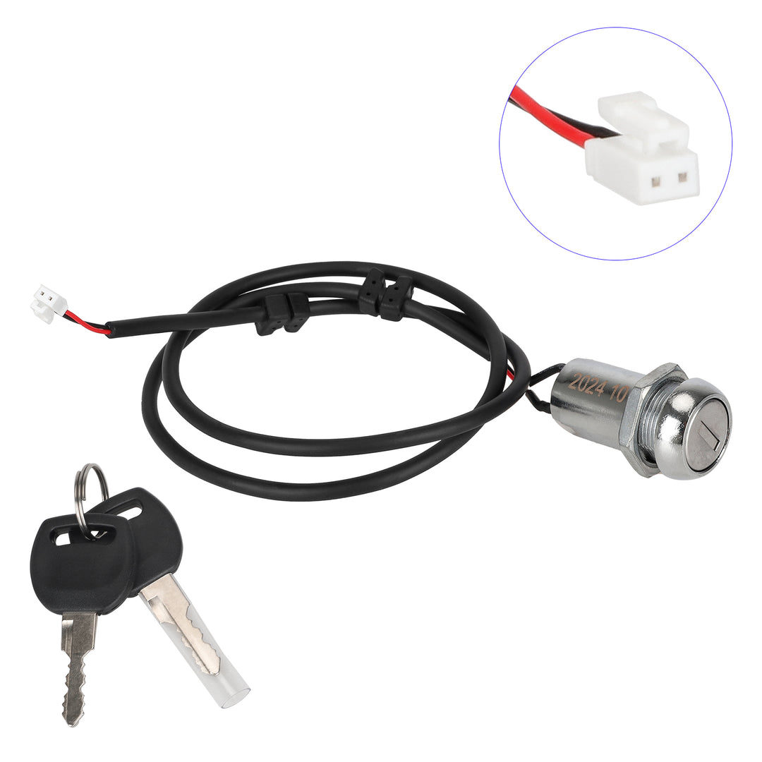 Monopattino elettrico KUGOO KIRIN KuKirin G4 Serratura elettrica con 2 chiavi Interruttore a chiave Accessori per cilindretto serratura