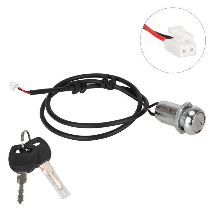 Monopattino elettrico KUGOO KIRIN KuKirin G4 Serratura elettrica con 2 chiavi Interruttore a chiave Accessori per cilindretto serratura