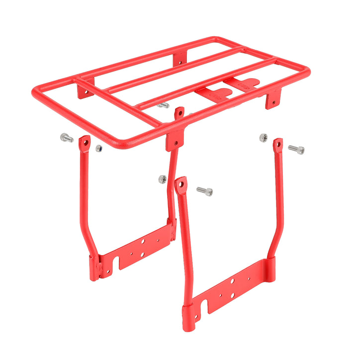Scaffale portapacchi posteriore pieghevole rosso Ulip per monopattini Xiaomi M365 Pro PRO2 1S MI 3, portapacchi posteriore per E-Scooter, design compatto, leggero, per spazio di archiviazione aggiuntivo