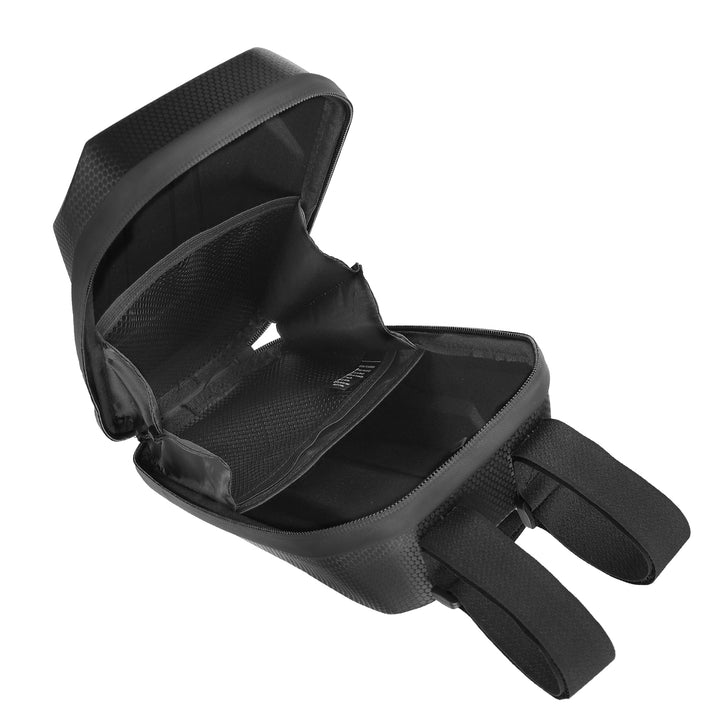 Borsa per monopattino elettrico 3L, borsa da trasporto anteriore per Xiaomi Mijia M365/Ninebot ES2 ES1, borsa impermeabile in EVA rigida, borsa riflettente da appendere al manubrio