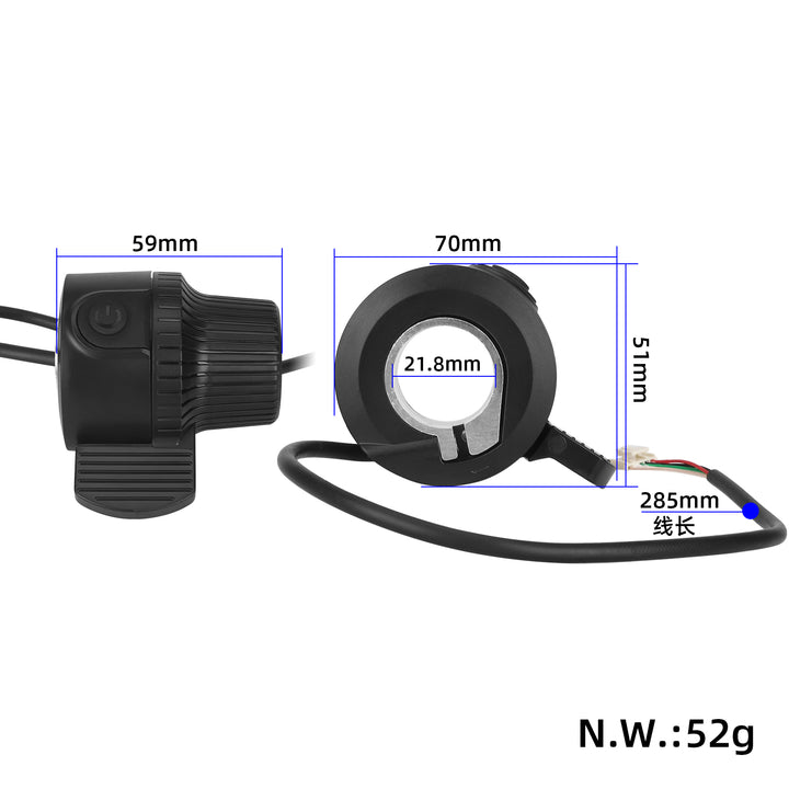 Original Accelerator for KUGOO KIRIN KuKirin G2 G3 G4 G2 Ultra Electric Scooter Thumb Finger Speed Control Replace Throttle Accessories Kukirin G2/G3/G4/G2 Ultra Speed Shifter