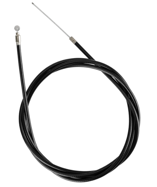 204CM Black Brake Wire with 192cm Wire Tube Brake Cable Brake Line Convenient Installation Electric Scooter Accessories Brake Wire Line Replacements Parts Brake Line Steel