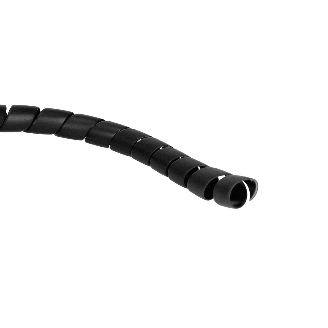 Black 8mm 2M Winding Protection Line Winding Tube of ZERO 8 10 10X Electronic Scootor DT3 DT thunder KAABO KUGOO NINEBOT Skateboard Compact Parts Cable Protection Sleeve Anti-Bite Tube Protection Sleeve Spiral Wrap Winding Protector Pipe Protection