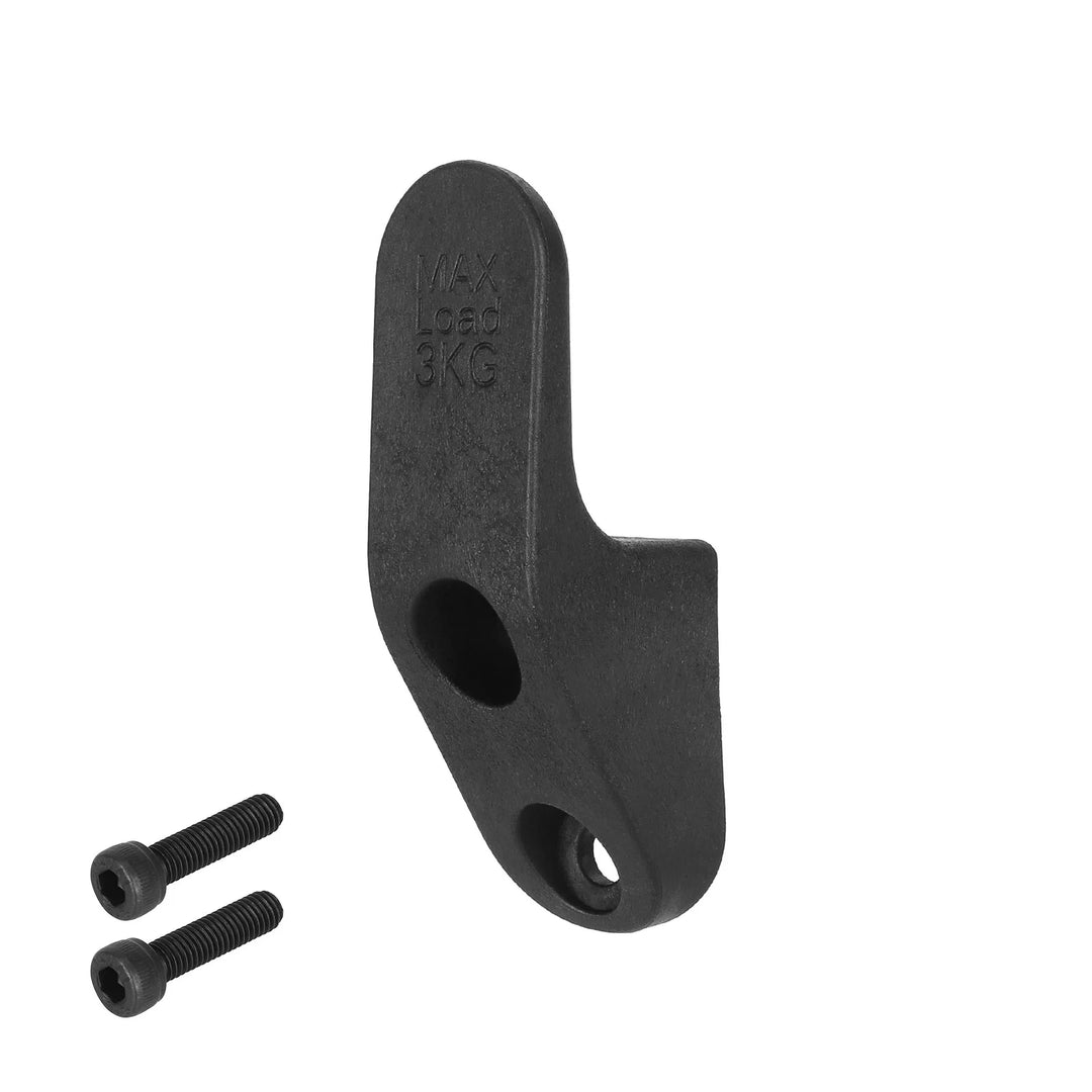 Black Front Storage Hook for Xiaomi 5/5 Max/5 Pro Electric Scooter Loading Hook Portable Hanger Hook Accessorie Front Hook for Xiaomi 5 5 Max 5 Pro Scooters Supply Electric Screws Storage Tools