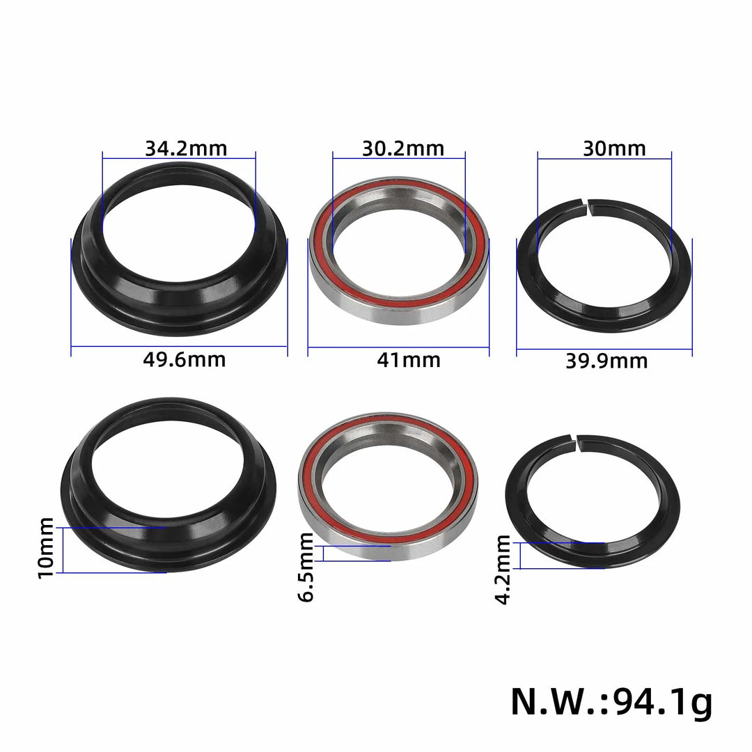1 Set Set Cuscinetti a Sfera per Forcella per Kukirin G2 Pro DB(2024) G2 Master G3 Pro T3 Smartgyro Ryder Kit Sterzo Monopattino Elettrico Kit Cuscinetti a Sfera Manubrio Mozzo Anteriore Set Cuscinetti a Sfera per Sterzo
