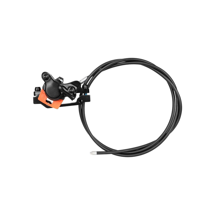 Freno a disco idraulico anteriore sinistro NUTT per scooter elettrico con cavo tubolare da 1300 mm, sensore 2 pin maschio, freni con interruzione di alimentazione da 140 160 mm per scooter elettrico Kugoo G2 Pro /M4 Pro /M5 Pro