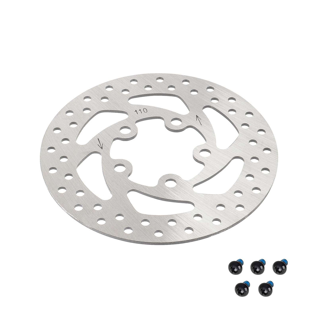 110mm Rear Brake Disc Alloy Rear Brake Pads with 5 Mounting Holes For Xiaomi Mijia M365 1S Xiaomi 3 Electric Scooter Skateboard Replacement Parts