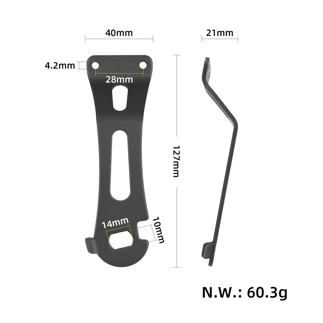 Supporto Parafango Posteriore Sinistro per Scooter Elettrico Kukirin A1 Staffa Parafango Ruota Supporto Parafango Ricambi