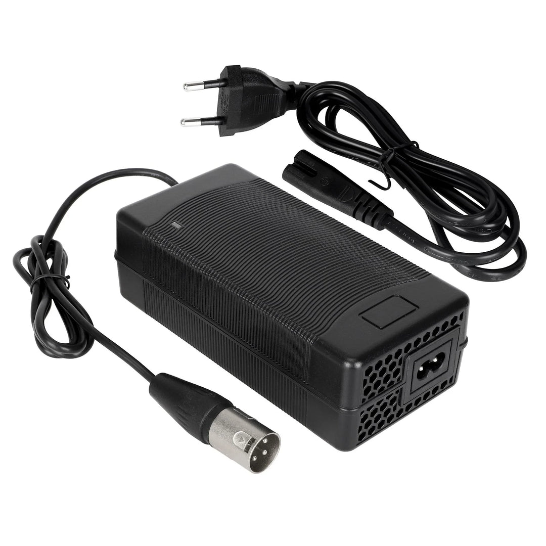 Caricabatterie 54.6V2A con testina Kallon e spina EU, alimentatore