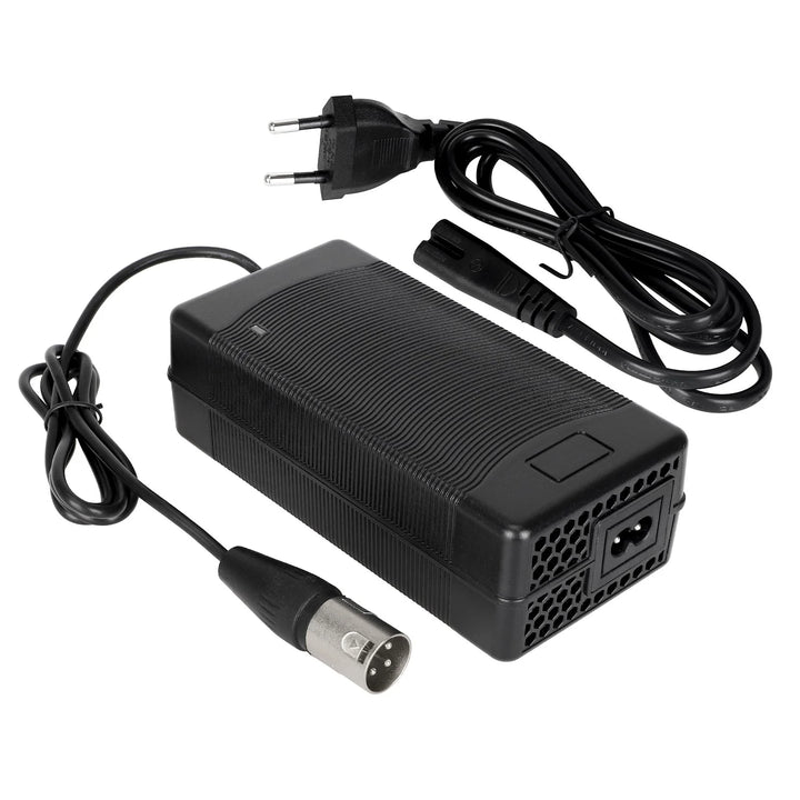Caricabatterie 54.6V2A con testina Kallon e spina EU, alimentatore