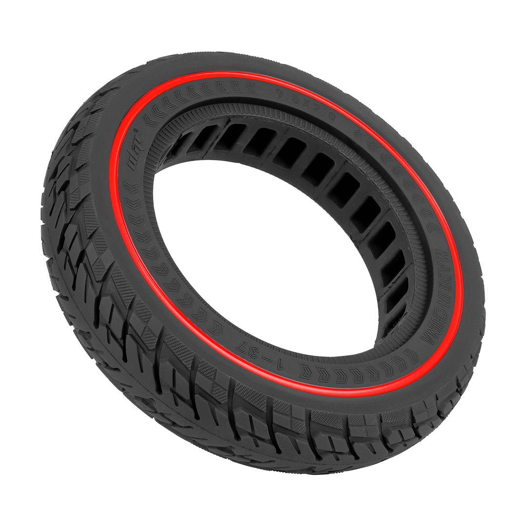 Ulip 9.5*2.0 Solid Tire with Red Circle Ulip 9.5 Inch 9.2*2 Solid Tyre for For Xiaomi For M365 Electric Scooter 9.5X2 9.2x2 Replacement Tire for Enhanced Ride Experience