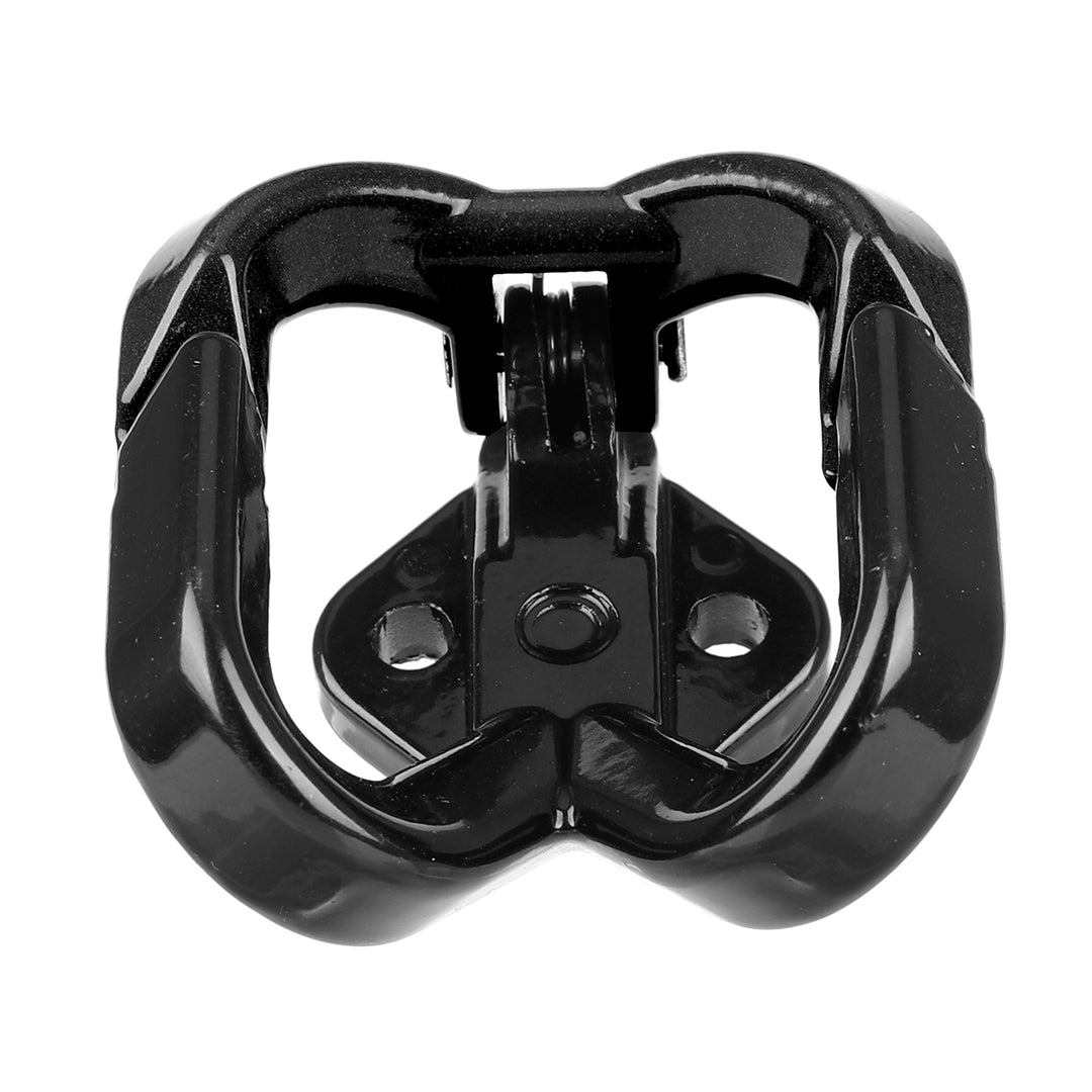 Doppio gancio nero con viti, gancio doppio anteriore per scooter Xiaomi M365 Pro universale, gancio doppio per supporto, gancio doppio modificato, gancio doppio per bagagli, gancio in metallo per scooter elettrici Xiaomi