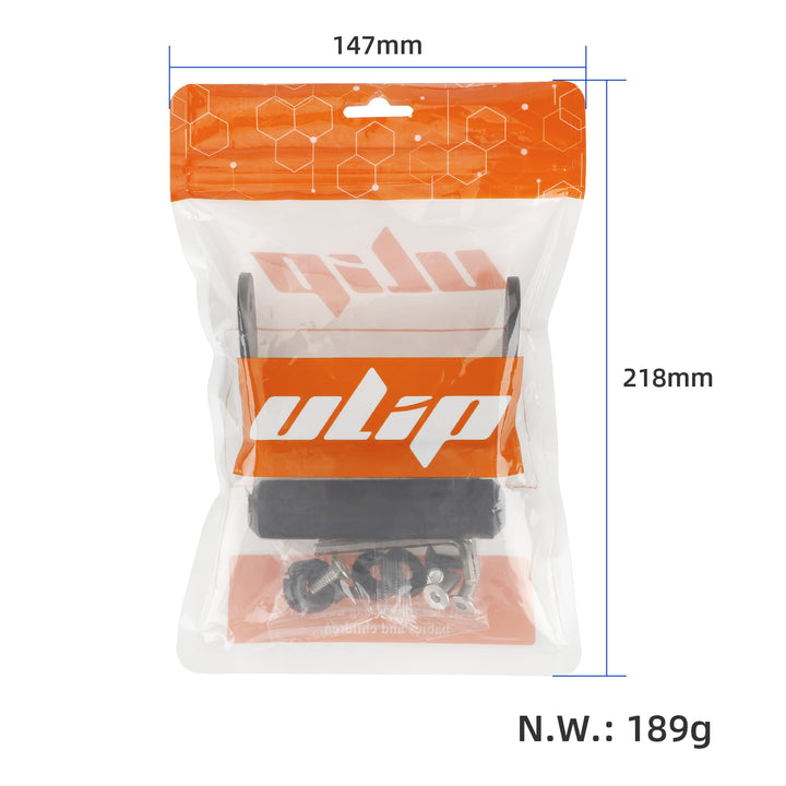 Kit staffa posteriore manubrio nero per monopattino elettrico Dualtron Victor Thunder ULTRA Eagle Spider, accessori per scooter, staffa posteriore universale per monopattino, ricambi per scooter antiruggine