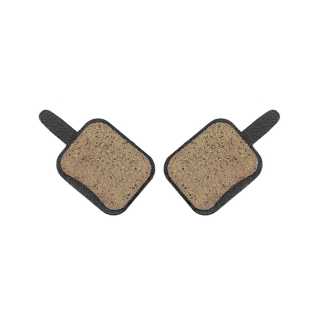 Consistent Braking Performance Downhill Racing Bicycle Brake Pads Four-Hole Brake Pads Compact Size Efficient Heat Dissipation