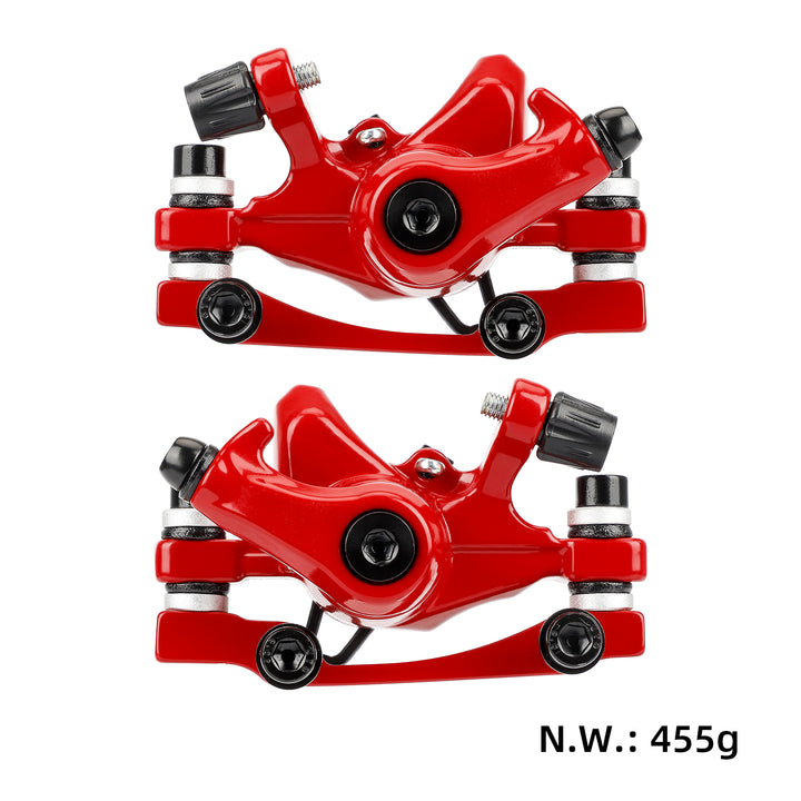 Right Brake for Front Wheel of Dualtron Zero 10X scooter Disc Brake Caliper for Dualtron VSETT Zero 10X Electric Scooter Front Rear Aluminum Alloy Contains Pads Parts