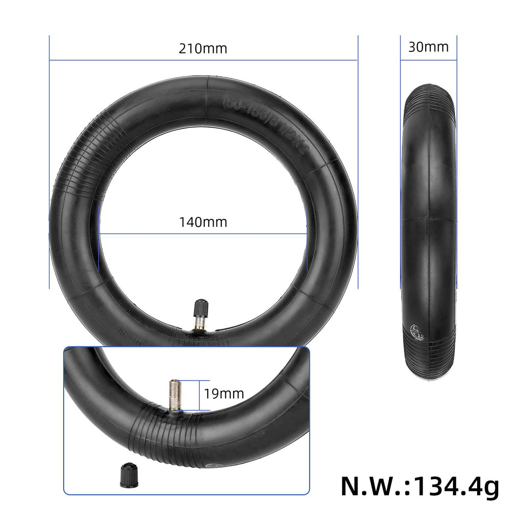 ULIP 8 1 2x2 50 75-6.1 Off-road Tubeless Tire and Thick Inner Tube Kit 8.5 Inch All-terrain Rubber Tire for Xiaomi M365 Pro Pro 2 1S Mi3 Lite Electric Scooter Wear-resistant and Puncture-resistant 8.5 Inch Scooter High-performance Tire Accessories