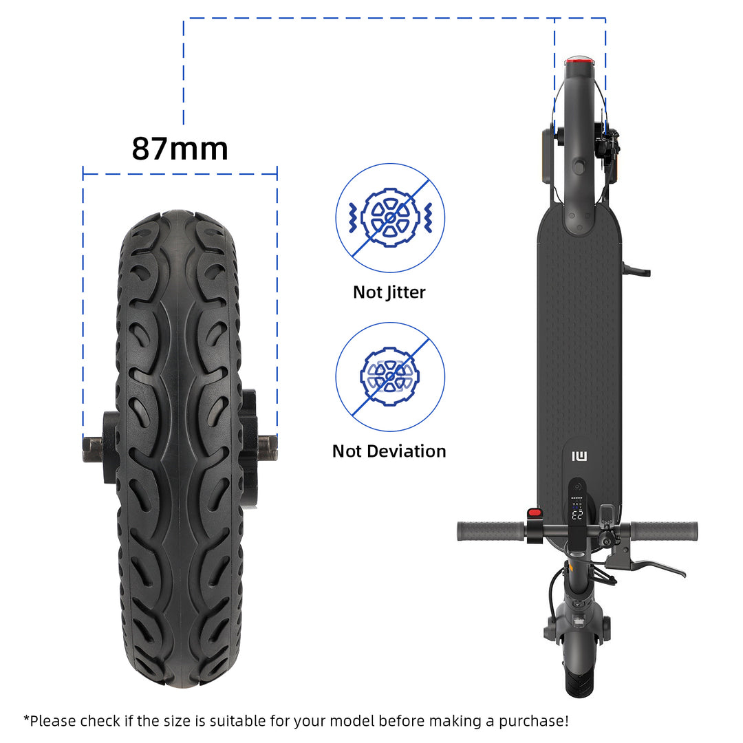 Gray Ulip Split Rear Hub for xiaomi M365/1S/MI3/Lite scooters 8.5 Inch Split Wheel Hub Solid Tire with Wrench Screw For Xiaomi M365 1S Mi3 Electric Scooter Aluminum Alloy Rear Hub