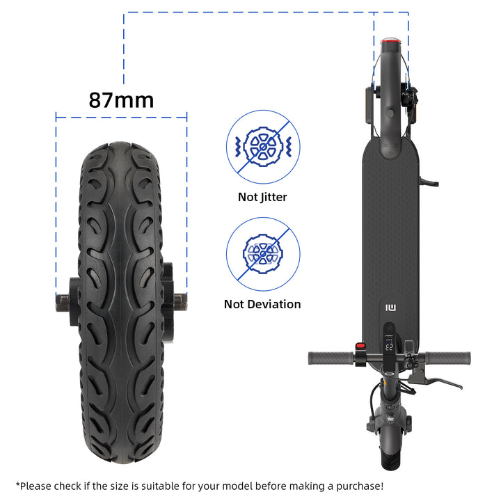 Gray Ulip Split Rear Hub for xiaomi M365/1S/MI3/Lite scooters 8.5 Inch Split Wheel Hub Solid Tire with Wrench Screw For Xiaomi M365 1S Mi3 Electric Scooter Aluminum Alloy Rear Hub