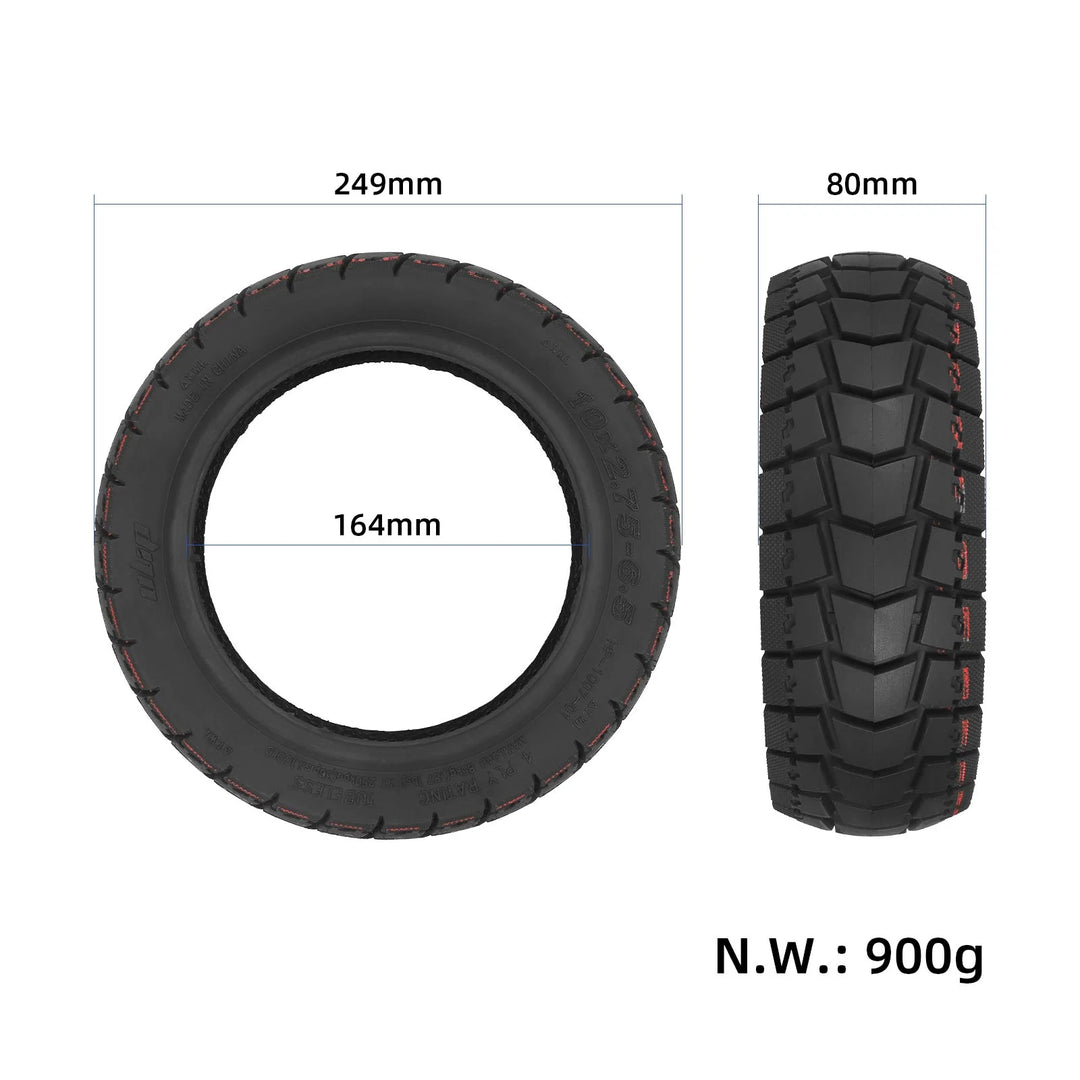 ULIP 10*2.75-6.5 E-Scooter Vacuum Tyre 10 Inch 10*2.75-6.5 Widen Tubeless Tire For Kukirin G2 G3 G2 Ultra M4 Max
A1 Electric Scooter Off-road Tires Parts for Speedway 5 Dualtron 3 Electric Scooter