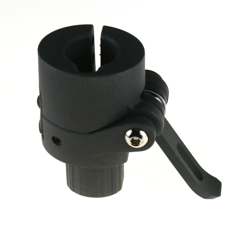 Base pieghevole grigia completa per monopattino elettrico Xiaomi Mijia M365 Pro, con sistema di bloccaggio integrato. Base solida in metallo per ricambio palo pieghevole con accessori a vite per monopattino elettrico Xiaomi M365 Pro.