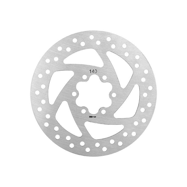 140MM Brake Disc with 6 Holes for Electric Scooter Brake Disc Diagonal 44mm Scooter Round Brake Disc Brake Rotors for Xiaomi 6 Ultra Kukirin G2 Max A1 Kugoo G-booster Kugoo M4 &amp; M4 Pro Electric Scooter Brake Disc Rear Wheel Disc Rotor Pads