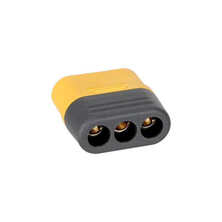 Amass MR60 Male Model Aircraft Plug 3Pin MR60 Male Model Aircraft Power Battery ESC 30A High Current Connector Cable