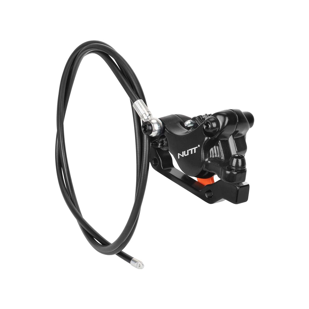 Freno a disco idraulico anteriore sinistro NUTT per scooter elettrico con cavo tubolare da 1300 mm, sensore 2 pin maschio, freni con interruzione di alimentazione da 140 160 mm per scooter elettrico Kugoo G2 Pro /M4 Pro /M5 Pro