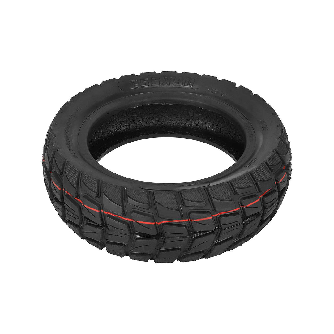 255*80 Off-Road Outer Tire 10 Inch Electric Scooter Thickened Tire For Zero 10x Electric Scooter Scooter Tire 255*80 Outer Tire Pneumatic Tire 80/65-6 10x3.0 For Kukirin g2 Max Inokim Oxo Kugoo m4 g1 Dualtron Victor Eagle Bike Minimotors