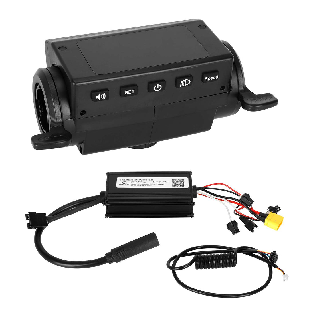 Controller dello strumento con scheda madre Display LED Set maniglia leggera per Kugoo S1 S2 S3 ETWOW Scooter Elettrico Pannello di controllo Assemblaggio Cruscotto Parti del display Schermo del display Custodia Controller Schermo Paralume