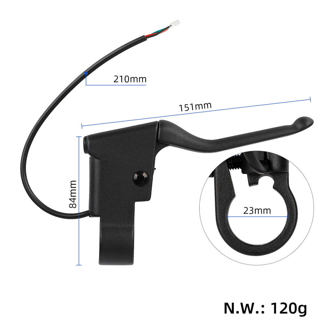 Leva Freno Destra per Xiaomi M365/Pro/Pro2/1S Monopattino Elettrico Maniglia Freno Destra Parti Freno Parti Monopattino M365