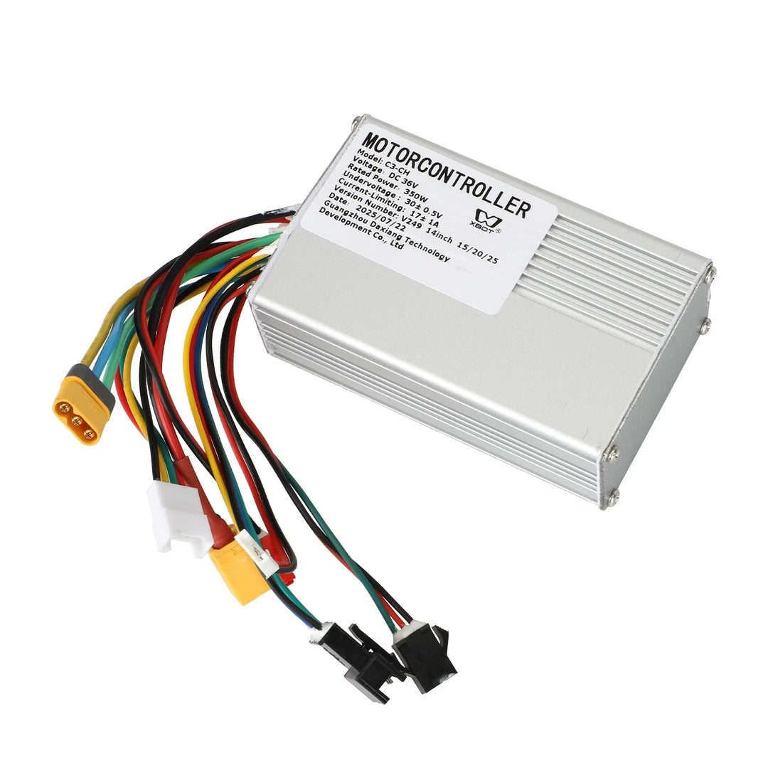C3-CH 36V 350W Controllore per Parti Modificate Minirobot Scheda Madre per Monopattino Elettrico Quickwheel Scheda Madre per Bici Elettriche per Velocità e Stato Batteria in Tempo Reale