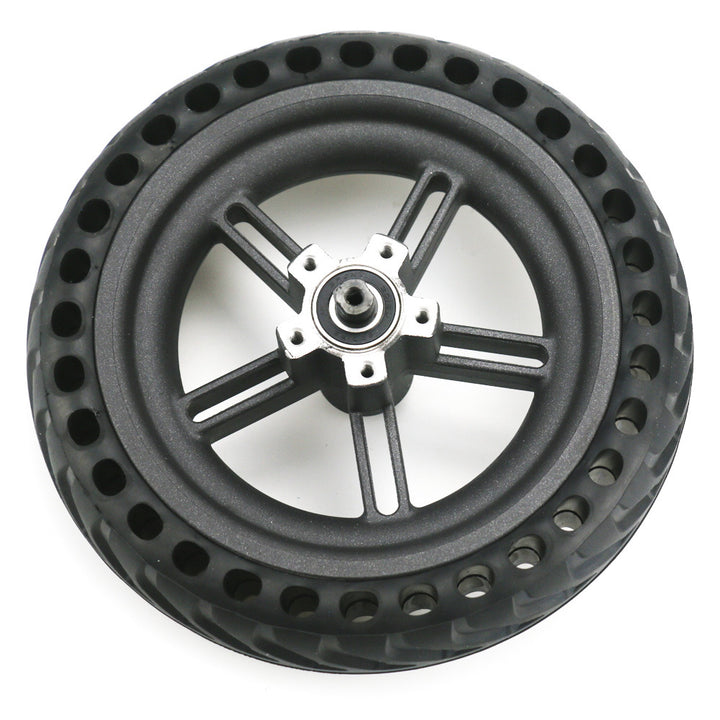 Cerchione 8 1/2*2 con pneumatico solido per monopattini Xiaomi Pro e Pro 2. Ruota integrata con pneumatico, 5 fori, ruota originale con pneumatico solido a nido d&