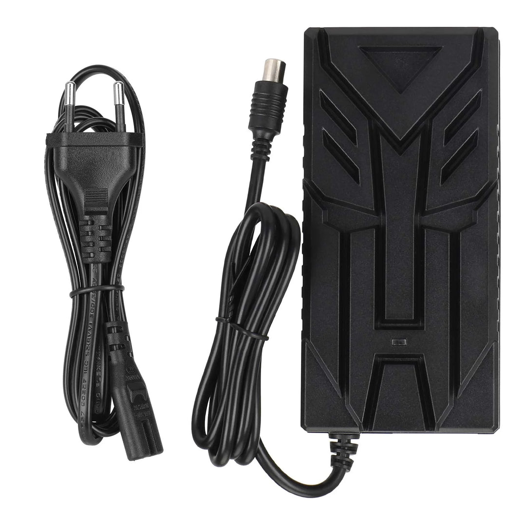 Ulip 42V~54.6V 3A Charger with Xiaomi Head Certified Charger EU Plug CE And FCC Certification Lithium Battery Charger 54.6V 3A Li-ion Battery Pack Charger Power Adapte Input 100-240V 48V 13S Lithium Skateboard Balance Vehicle Battery with Fan