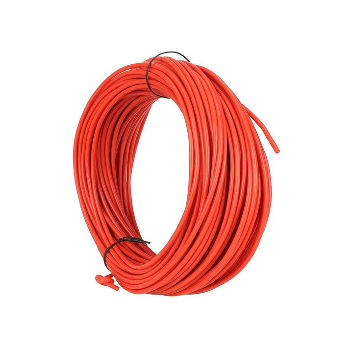 Red 16AWG Extra Soft High Temperature 30m Silicone Wire Solar Power Cable Flexible Extension Tinned Copper Wire PV Panel System DC Battery Cable