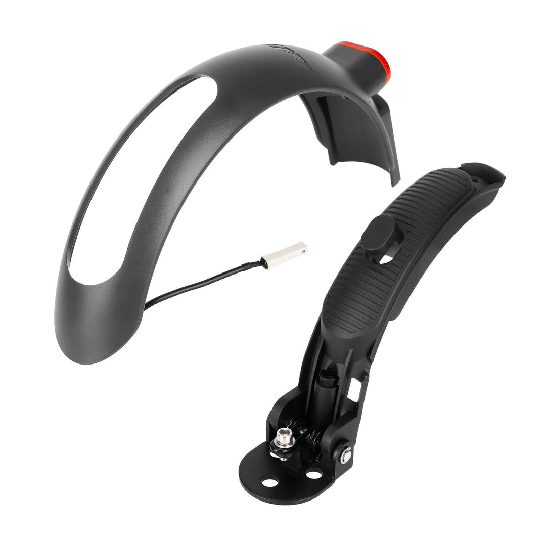 Parafango posteriore in metallo grigio Ulip di fascia alta con luci posteriori e adesivo riflettente in lega di alluminio per scooter elettrici Xiaomi M365 pro pro2 1S Lite Mi 3 e Swagger 5