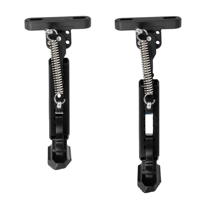 V2 Black Adjustable Aluminum Kickstand for Segway Ninebot ZT3 ZT3 Pro Xiaomi M365 1S Pro Pro2 Mi3 Electric Kickscooter Foot Support Side Stand Packing Rack Kickstand E-Scooter Side Parking Foot Support Replacement Parts