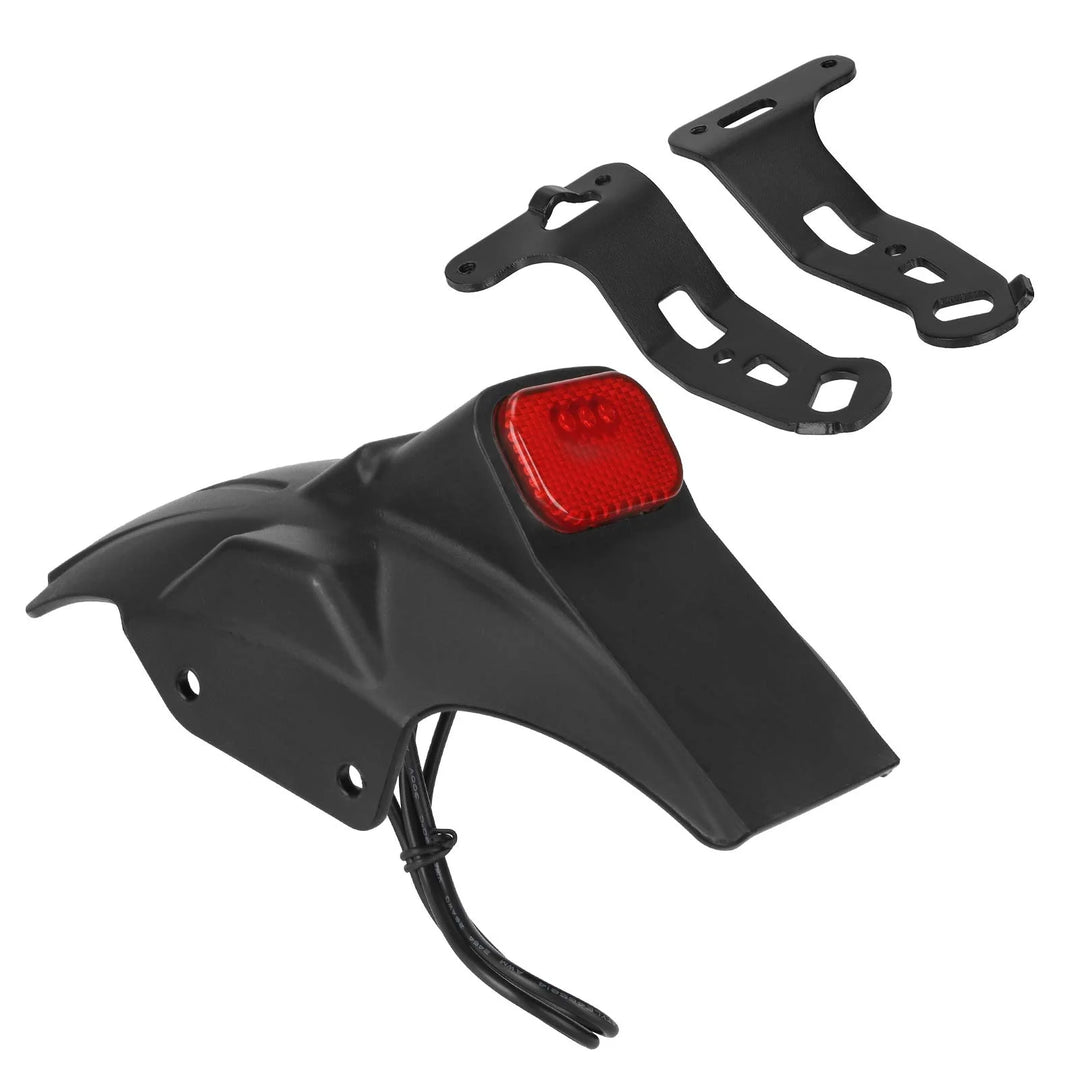 Kit parafango posteriore Kukirin G2 Master con fanale posteriore e staffe per KUGOO Kukirin G2 Master originale Parafango ruota posteriore scooter elettrico Parafango con luce posteriore e parti di ricambio di supporto