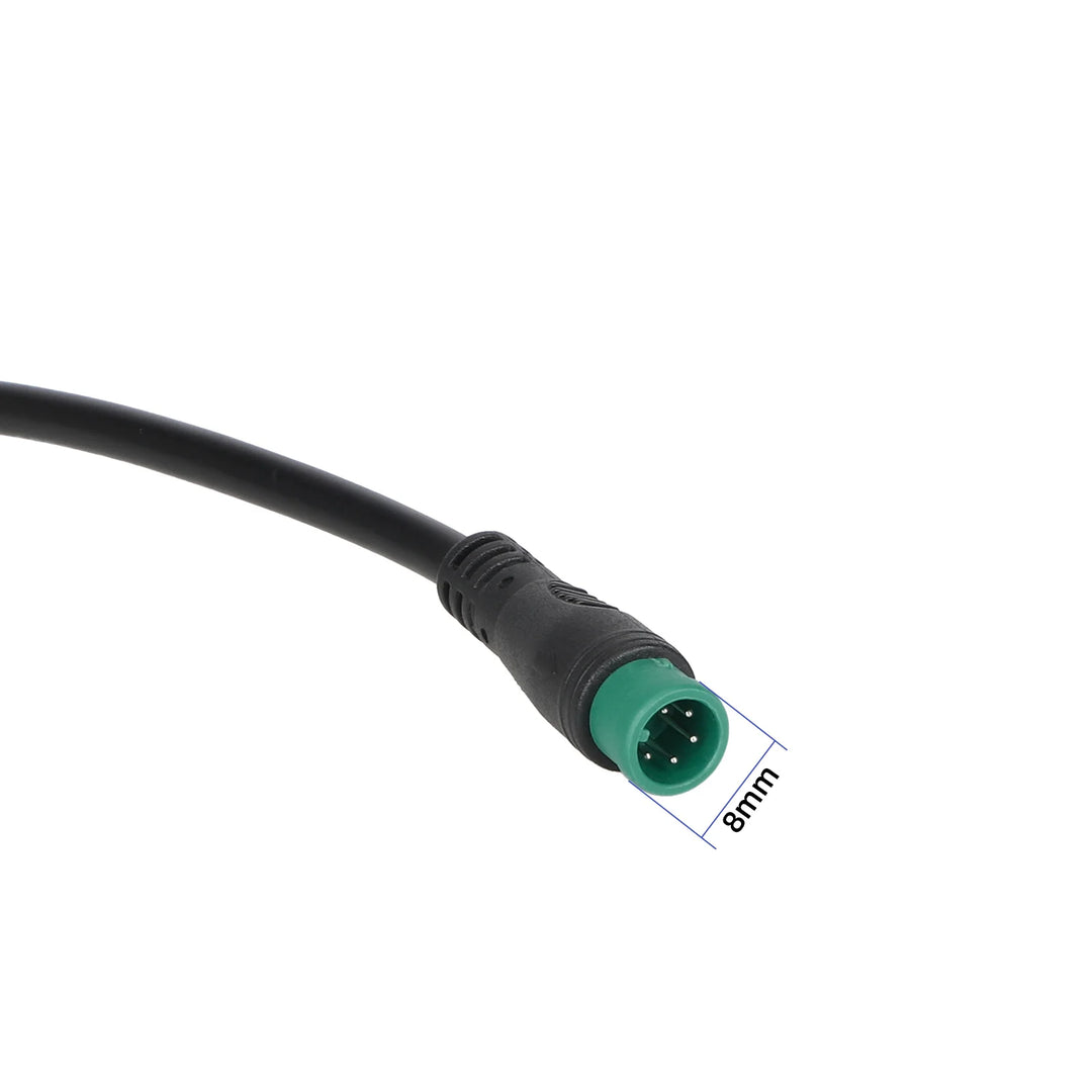Cavo Connettore Impermeabile M8 5 Pin Testa Verde 60cm Connettore Maschio Femmina Cavo Connettore Bici Elettrica con Spina Maschio a Femmina a 5 Pin per Bici Elettriche Accessorio Spina Cavo Impermeabile