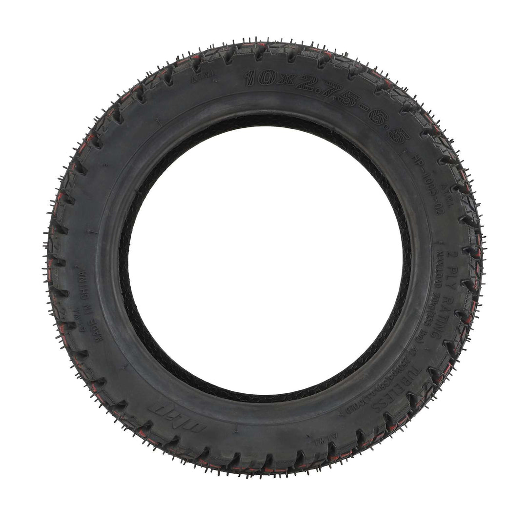 Ulip 10 Inch 10*2.75-6.5 Self-repairing E-Scooter Vacuum Tyre with Goo Gel 10*2.75-6.5 Widen Tubeless Tire with Gel 10X2.75-6.5 Off-road Tires Parts Off-road Tire for Smartgyro Speedway,Rockway,Crossover Kugoo G3, Speed 5 DT 3 Electric Scooter