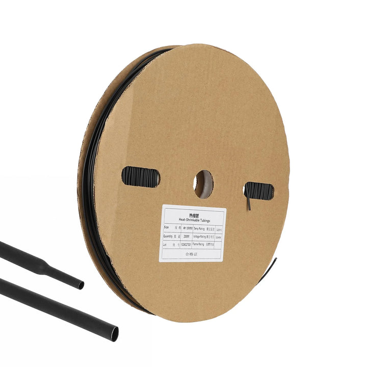 2mm 200 Meter Heat Shrinkable Tube Adhesive Heat Shrink Tube Thermoretractile Insulated Shrink Wrap for Wires Heat Shrink Tube Polyolefin Thermal Cable Sleeve Insulated