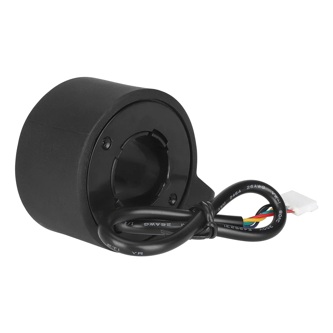 Acceleratore Black Power con interruttore luci per monopattini KUGOO S1 Plus Acceleratore a pollice con regolatore integrato cablato
