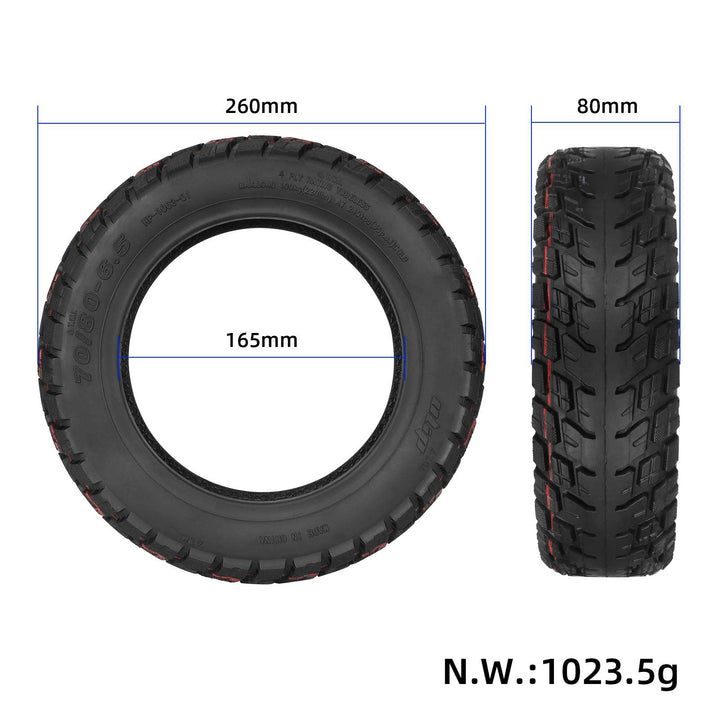 Ulip 70/80-6.5 off-road tubeless tire 70/80-6.5 CST Tubeless Tire For Segway Ninebot S PLUS Electric Scooter Vacuum Tyre XIAOMI MINI Plus 11Inch Wheel Tire