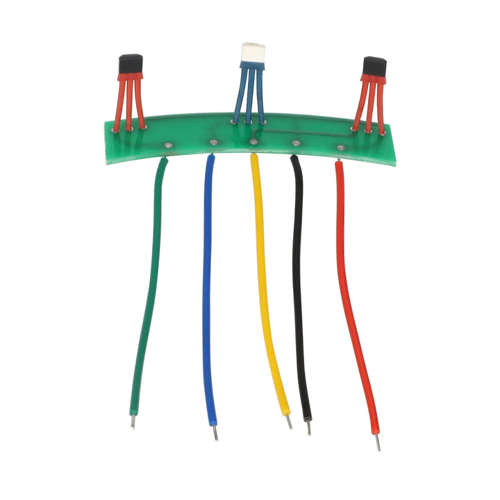 Sensore Hall 10G 3144 3143 per veicolo elettrico, cavo verde, scheda PCB motore con cavi a 120 gradi, quadro elettrico