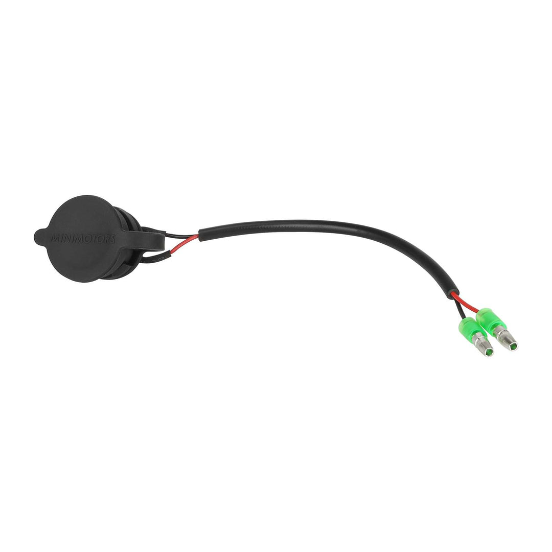 Charging Cable with Inline  Connector and Cover for DUALTRON TOGO 48V scooter DUALTRON TOGO Charger Port with Cable Charging Cable with Inline Connector and Silicone Cover for DUALTRON TOGO Scooter DUALTRON TOGO PARTS