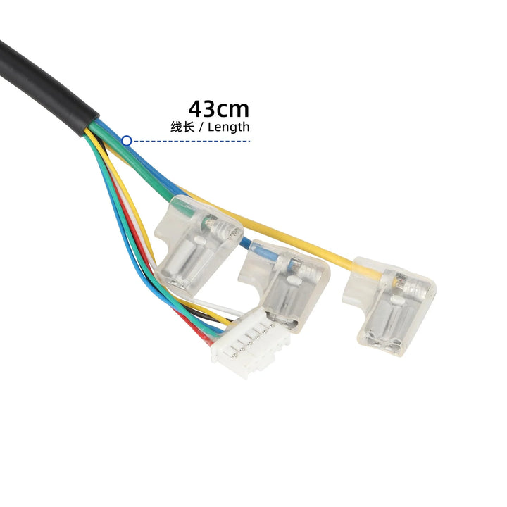 Xiaomi 5 Max Motor with Yuanxing 60/70-6.5 Vacuum Tires 48V400W Motor with Red Circle for Xiaomi 5 MAX Electric Scooter Engine Motor Replacement Driving Wheel Motor
