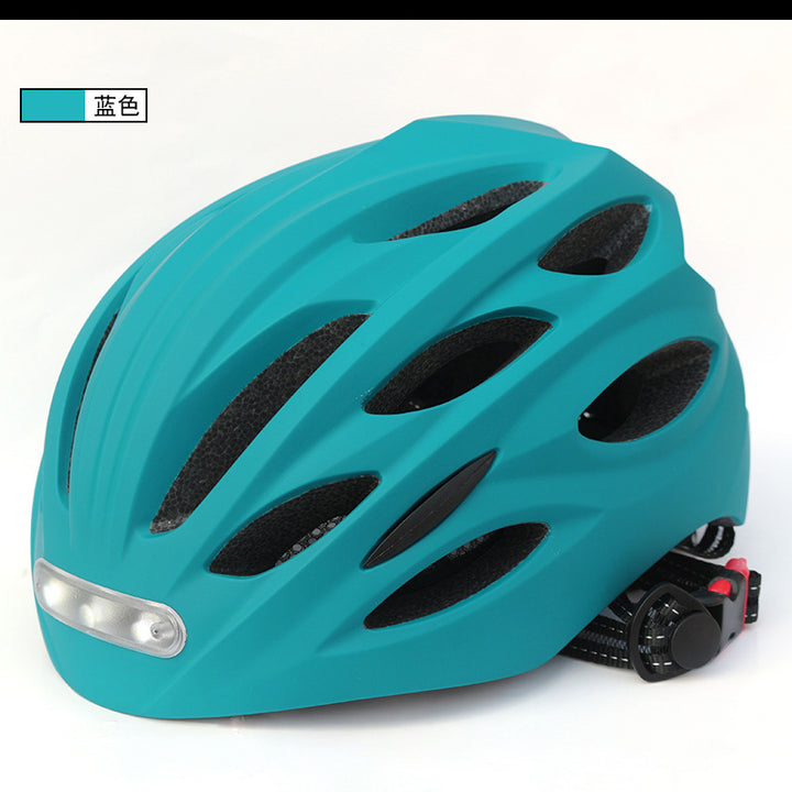 Caschi da Bici Neri Taglia L per Adulti - Casco da Bicicletta Regolabile con Luci LED Anteriori e Posteriori per Adulti Uomini Donne Casco per Scooter per Pendolarismo, Ciclismo su Strada, Pattinaggio, Scooter
