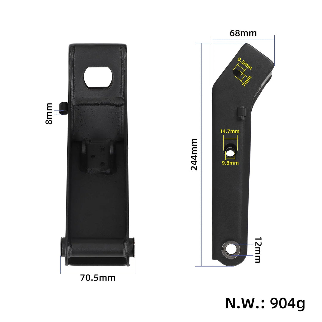 Kukirin G4 Staffa braccio oscillante anteriore Kukirin G4 Scooter elettrico Supporto braccio oscillante anteriore Supporto braccio oscillante ammortizzatore anteriore Supporto connettore forcella anteriore Staffa di supporto sospensione anteriore